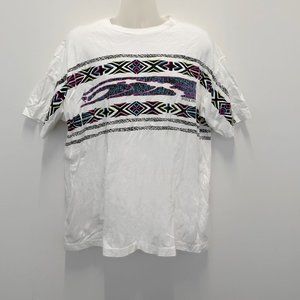 Pipeline Graphic Design White T-Shirt Size XL